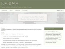 Tablet Screenshot of narpaa.org